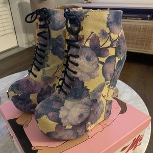 Jeffrey Campbell Floral Shoes - Size 11